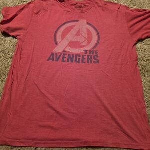 Marvel Red Avengers Logo T-Shirt